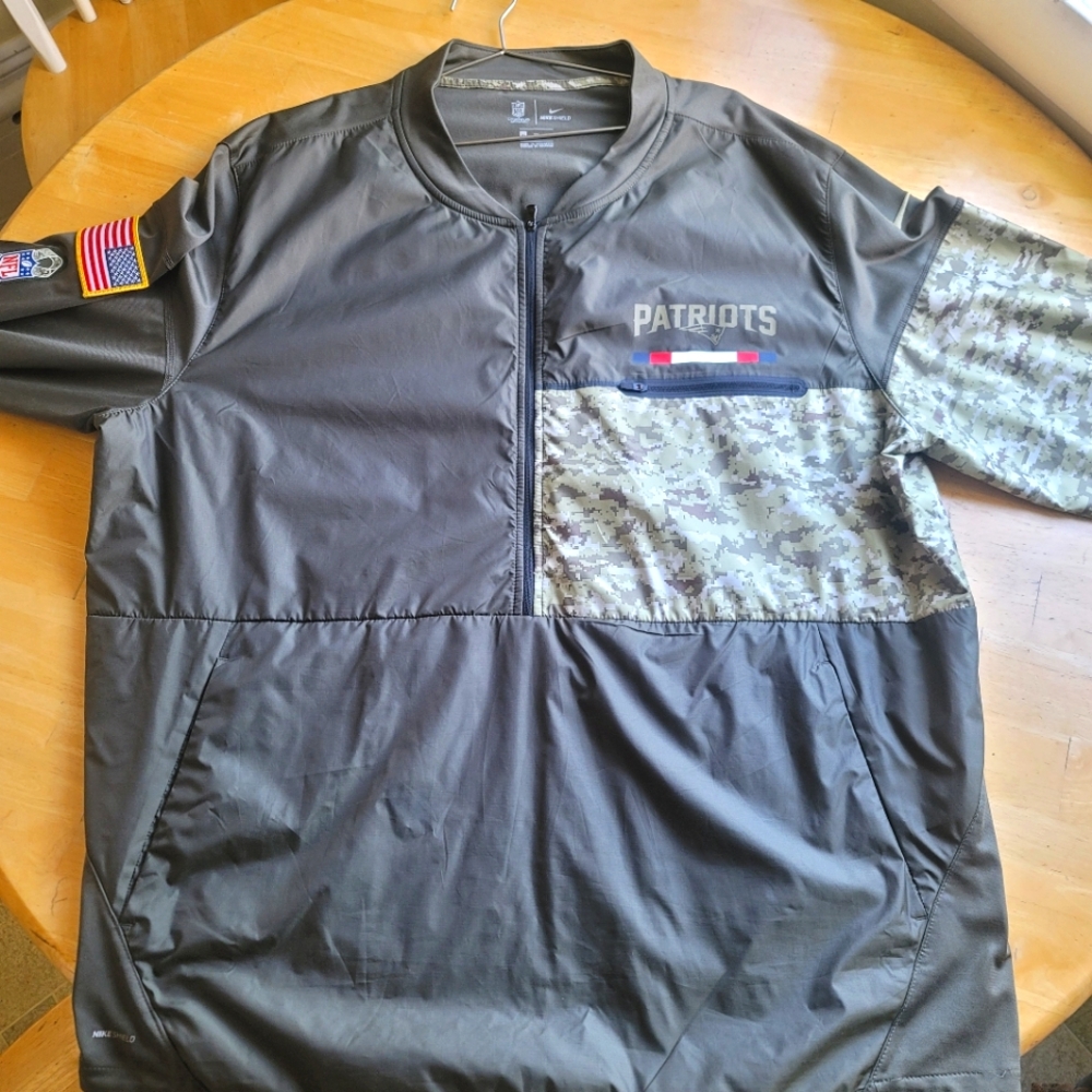 New England Patriots Camouflage Pullover